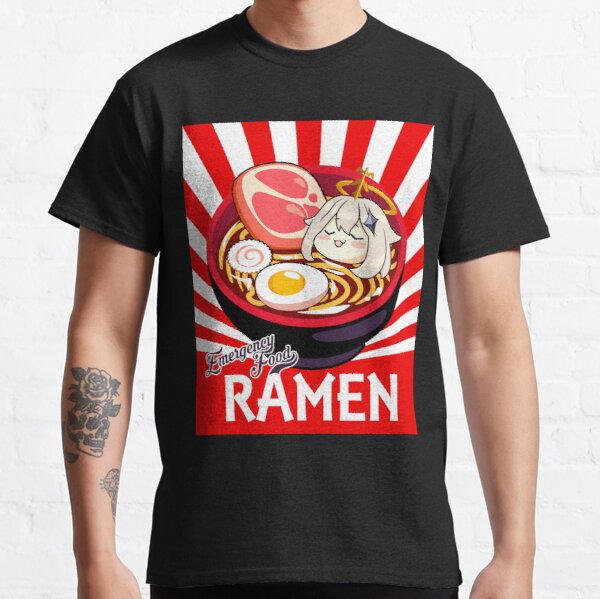Ramen Emergency Food Classic T-Shirt RB1109 product Offical Genshin Impact Merch