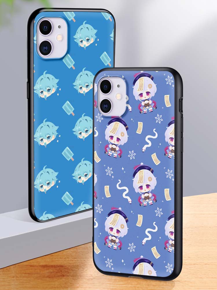 Genshin Impact Case for iphone 11 12 Pro Max 7 8 Xr Xs X SE 2020 6S 6 Plus Silicone Phone Cover Fundas Coque Shell Capa Cell Bag