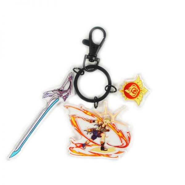 Anime Genshin Impact Acrylic Keychain Bennett Cosplay Acrylic Accessories Pendant Key Ring Game Fans Gift 800x800 1 - Genshin Impact Store