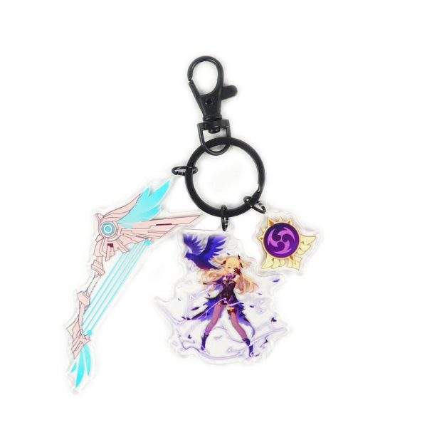 Anime Genshin Impact Acrylic Keychain Fischl Cosplay Acrylic Accessories Pendant Key Ring Game Fans Gift 800x800 1 - Genshin Impact Store