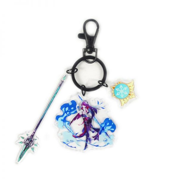 Anime Genshin Impact Acrylic Keychain Rosaria Cosplay Acrylic Accessories Pendant Key Ring Game Fans Gift 800x800 1 - Genshin Impact Store