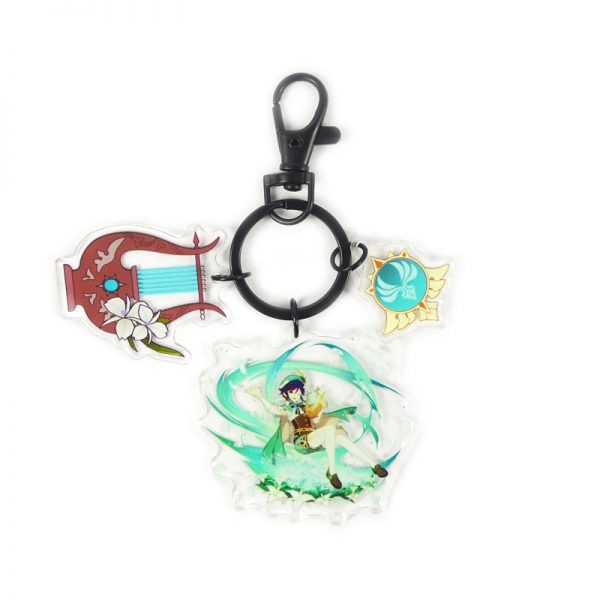 Anime Genshin Impact Acrylic Keychain Venti Cosplay Acrylic Accessories Pendant Key Ring Game Fans Gift 800x800 1 - Genshin Impact Store
