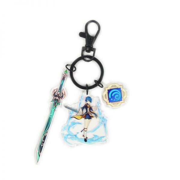 Anime Genshin Impact Acrylic Keychain XingQiu Cosplay Acrylic Accessories Pendant Key Ring Game Fans Gift 800x800 1 - Genshin Impact Store