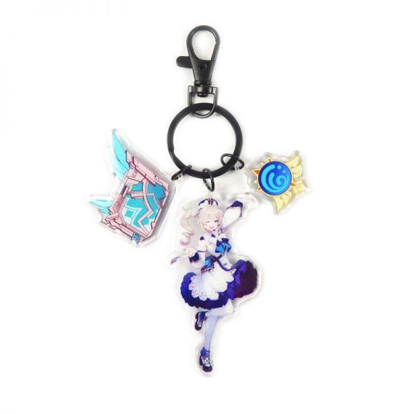 Anime Genshin Impact Barbara Cosplay Acrylic Keychain Accessories Pendant Key Ring Game Fans Gift 800x800 1 - Genshin Impact Store