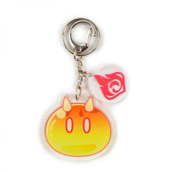 Anime Genshin Impact Fire Slime Acrylic Keychain Cosplay Accessories Pendant Key Ring Game Fans Gift 800x800 1 - Genshin Impact Store