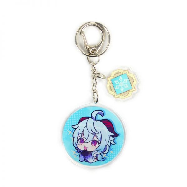 Anime Genshin Impact Ganyu Acrylic Keychain Accessories Pendant Key Ring Game Fans Cute Cosplay Gift 800x800 1 - Genshin Impact Store