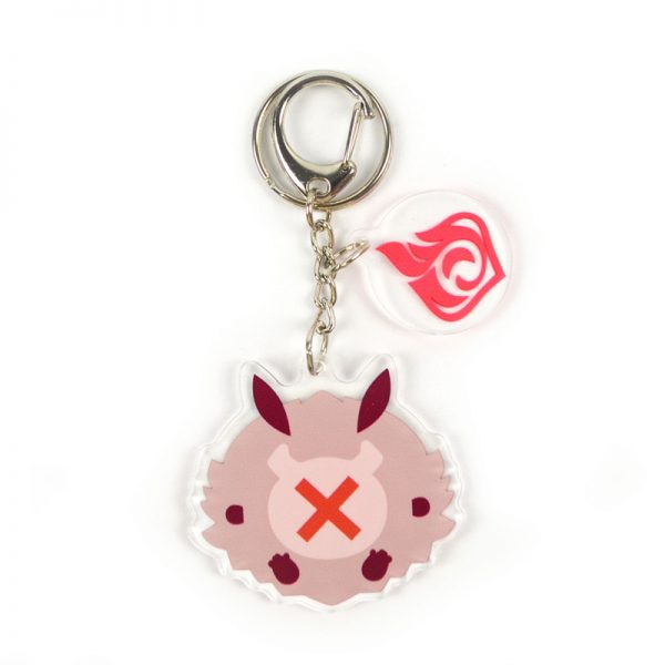 Anime Genshin Impact Happy Cosplay Acrylic Keychain Accessories Pendant Key Ring Game Fans Cute Gift 800x800 1 - Genshin Impact Store