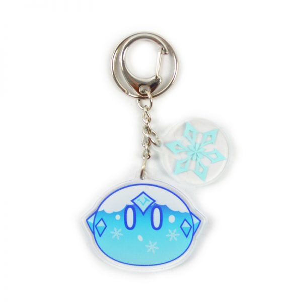 Anime Genshin Impact Ice Slime Acrylic Keychain Cosplay Accessories Pendant Key Ring Game Fans Gift 800x800 1 - Genshin Impact Store