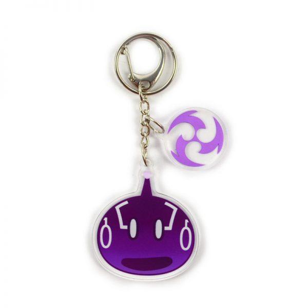 Anime Genshin Impact Thunder A Slime Acrylic Keychain Cosplay Accessories Pendant Key Ring Game Fans Gift 800x800 1 - Genshin Impact Store