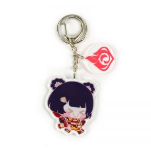 Anime Genshin Impact Xiangling Cosplay Acrylic Keychain Accessories Pendant Key Ring Game Fans Cute Gift 800x800 1 - Genshin Impact Store