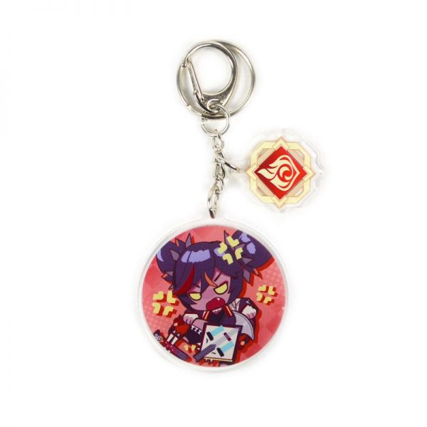 Anime Genshin Impact Xinyan Acrylic Keychain Accessories Pendant Key Ring Game Fans Cute Cosplay Gift 800x800 1 - Genshin Impact Store