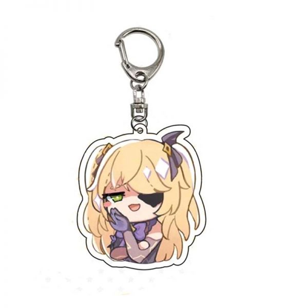 Cute Genshin Impact Fischl Anime Acrylic Keychains Accessories Car Bag Pendant Key Ring Cosplay Gifts 800x800 1 - Genshin Impact Store