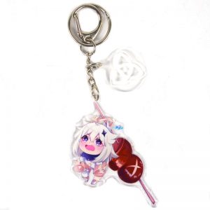 Cute Genshin Impact Paimon A Anime Acrylic Keychain For Women Accessories Bag Pendant Key Ring Girl Gift 800x800 1 - Genshin Impact Store