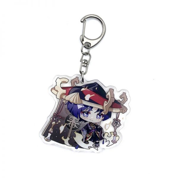 New Genshin Impact Kunikuzushi Scaramouche Figures Acrylic Keychain G Shaped Buckle Accessories Cute Bag Car Pendant Key Ring Game Fans Gift 800x800 1 - Genshin Impact Store