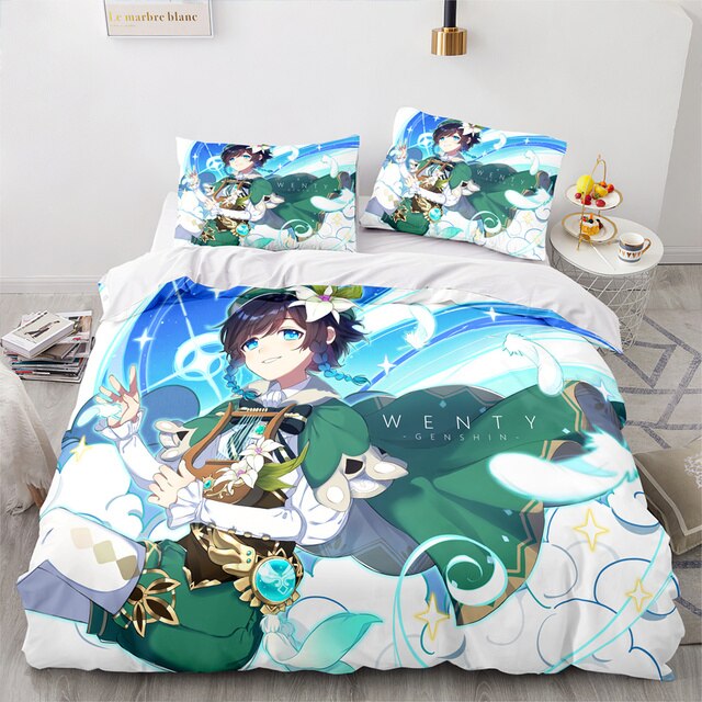 Genshin Impact Bedding Set Game 3d Print Bed Linen Quilt Soft Duvet Cover Sets Home Textile 10.jpg 640x640 10 - Genshin Impact Store