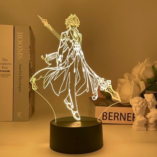 Genshin Impact Night Light 3D Illusion Anime Lamp for Bedroom Decor LED Light Atmosphere Bedside Night 12.jpg 640x640 12 - Genshin Impact Store