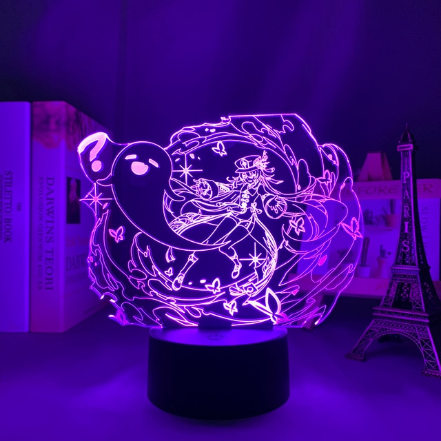 Genshin Impact Night Light 3D Illusion Anime Lamp for Bedroom Decor LED Light Atmosphere Bedside Night 26.jpg 640x640 26 - Genshin Impact Store